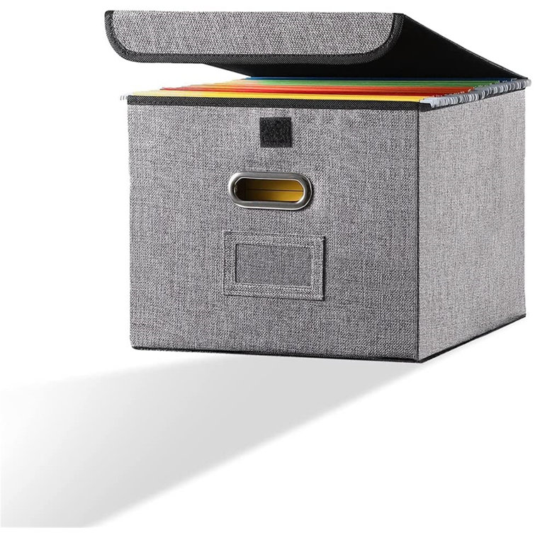 Tislc decorative file boxes wayfair